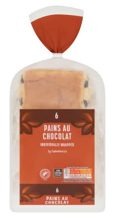 Sainsbury's Pains Au Chocolat (6 pack)