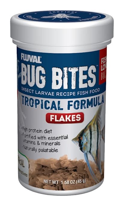 FLUVAL Bug Bites Tropical Flakes (1.58 oz)