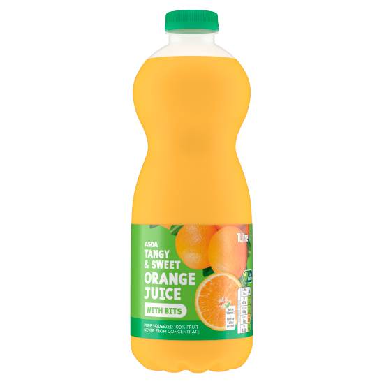 ASDA Orange Juice With Bits (1L)