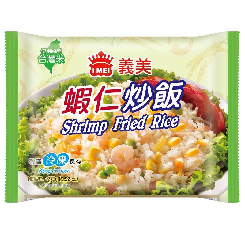 義美ｅ家小館蝦仁炒飯 <270g克 x 1 x 1Pack包>