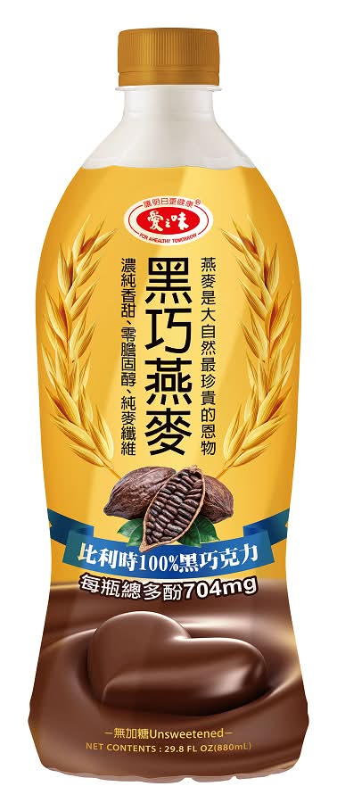 愛之味黑巧燕麥880ml <880ml毫升 x 1 x 1BOTTLE瓶>