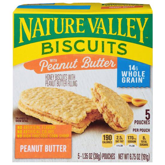 Nature Valley Honey Biscuits With Peanut Butter Filling