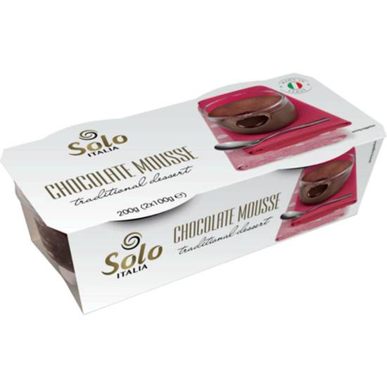 Solo Italia Chocolate Mousse 200g