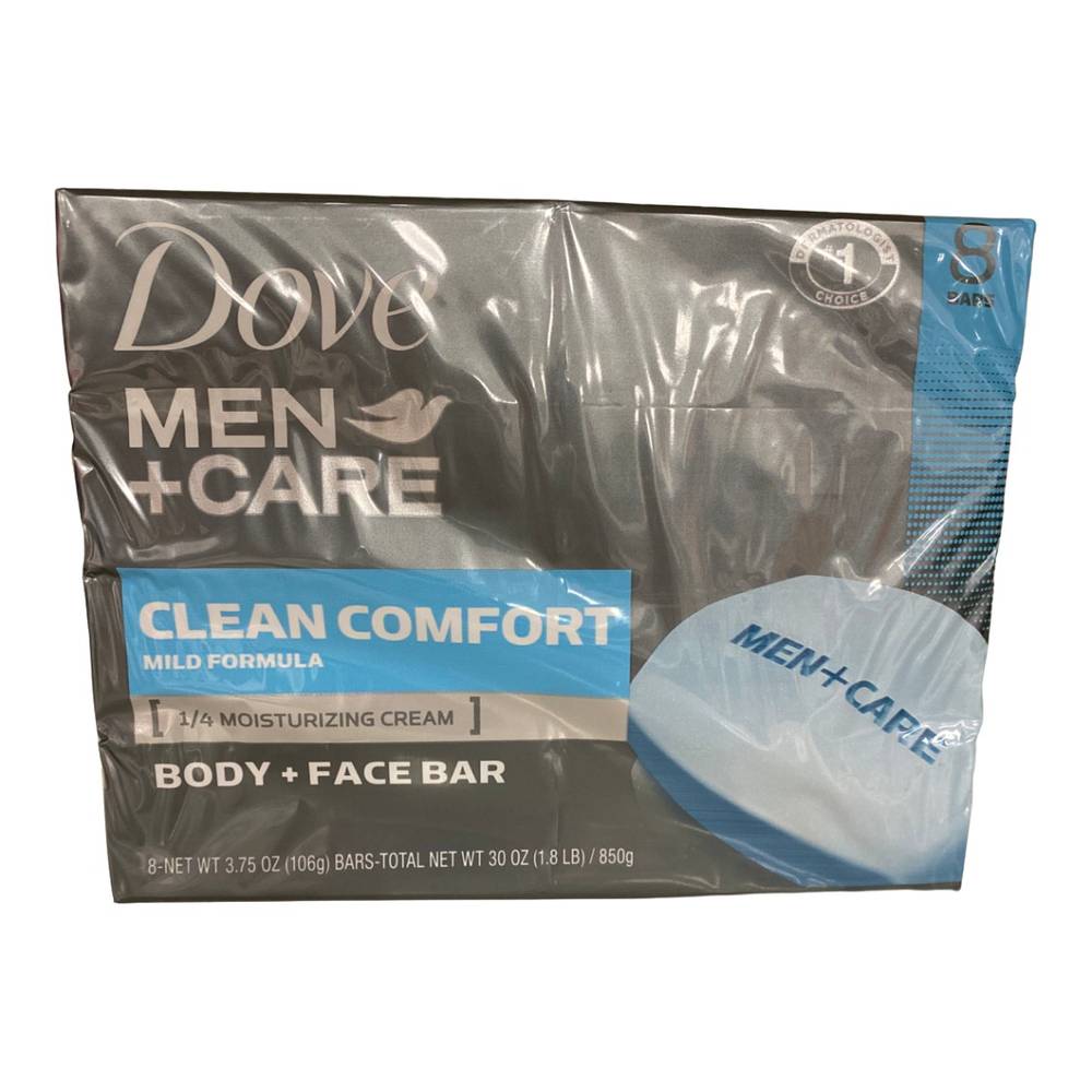 Dove Men+Care Body and Face Bar To Clean and Hydrate Skin Body and Facial Cleanser More Moisturizing Th