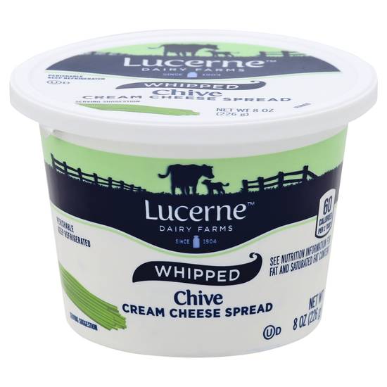 Lucerne Whipped Cream Cheese Spread With Chive (8 oz)