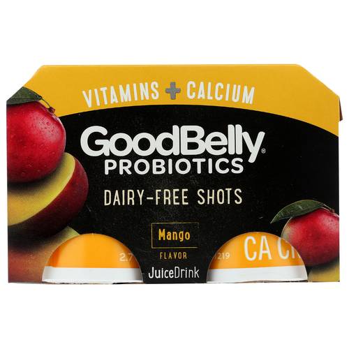 Good Belly Organic Mango Probiotic Fruit Juice 4 Pack