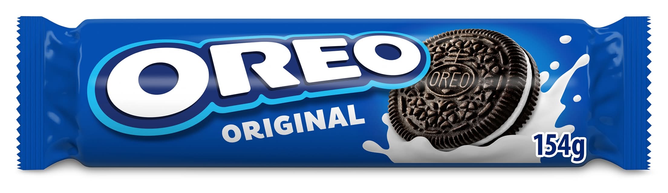 Galletas De Cacao Rellenas De Crema Oreo Bolsa 154 G