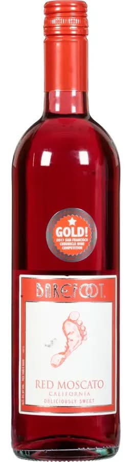 Barefoot Wine Red Moscato Wine