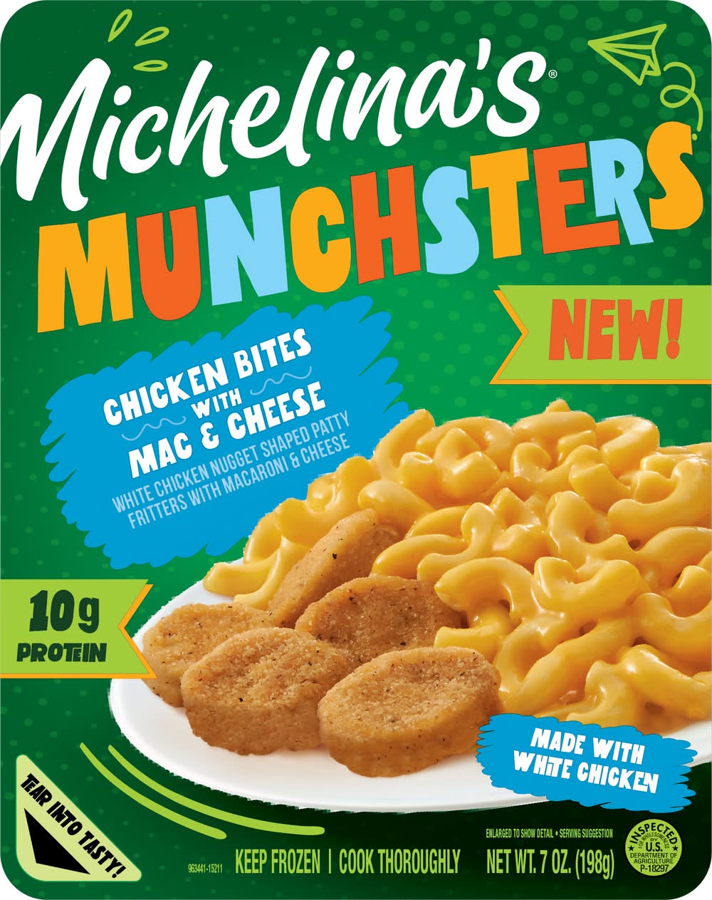 Michelina's Munchsters Chicken Bites With Mac & Cheese (7 oz)