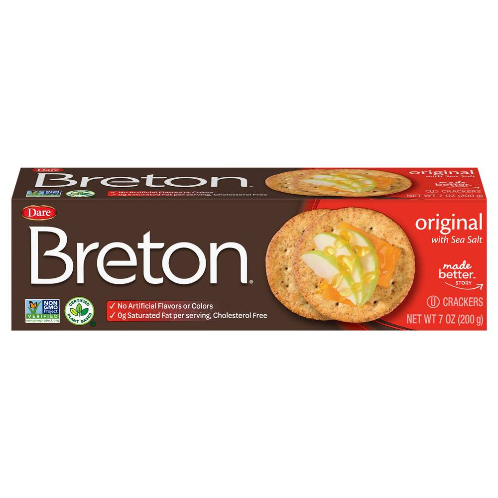 Dare Breton Crackers Original (7 oz)