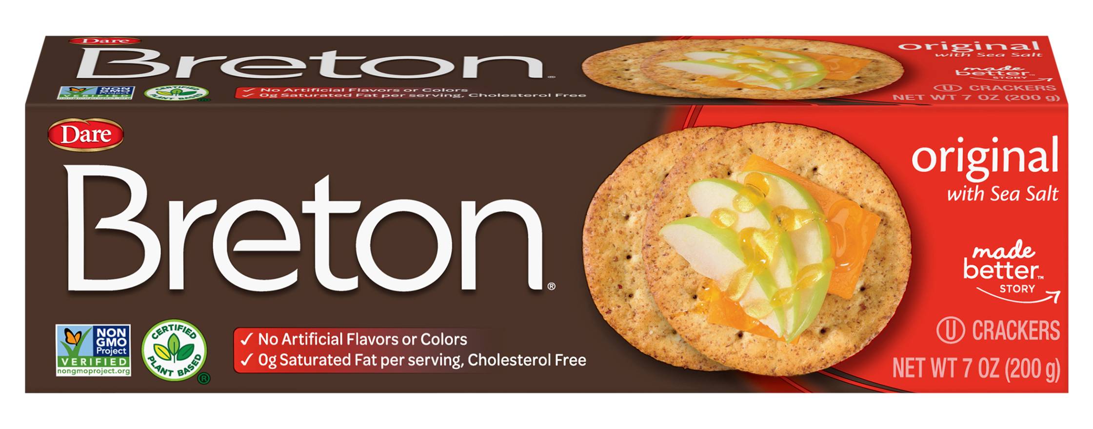 Dare Breton Crackers Original (7 oz)