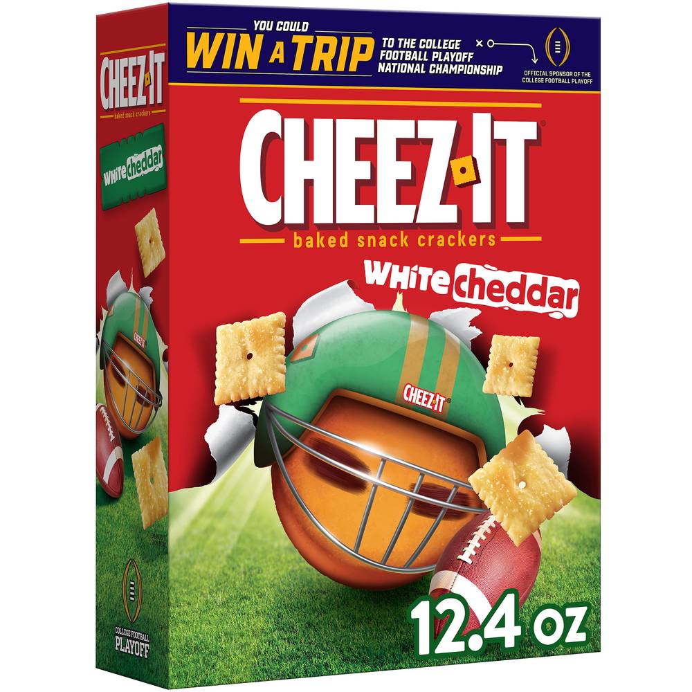 Cheez-It White Cheddar Baked Snack Crackers (12.4 oz)