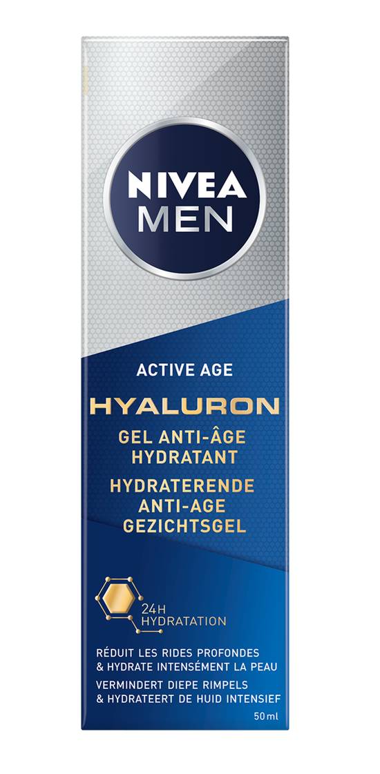 Nivea - Men gel visage hydratant anti-âge 24h (50 ml)