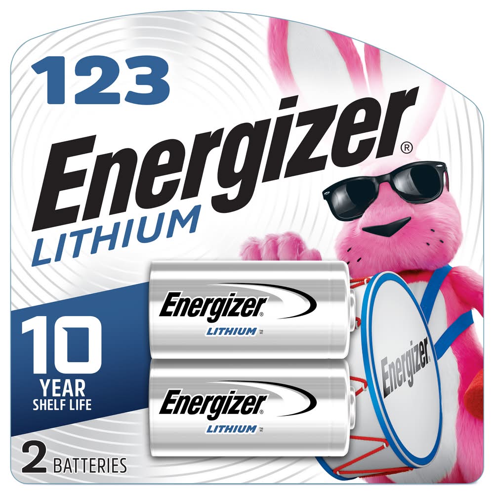 Energizer 123 Lithium 3v Battery (1.6 oz)