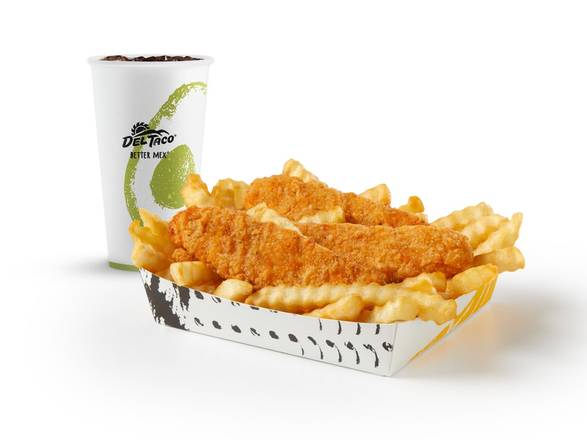 3 Pc. Crispy Chicken & Fries Box Meal