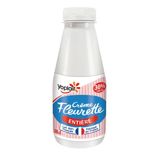 Yoplait - Crème fraîche fluide entière fleurette (380ml)