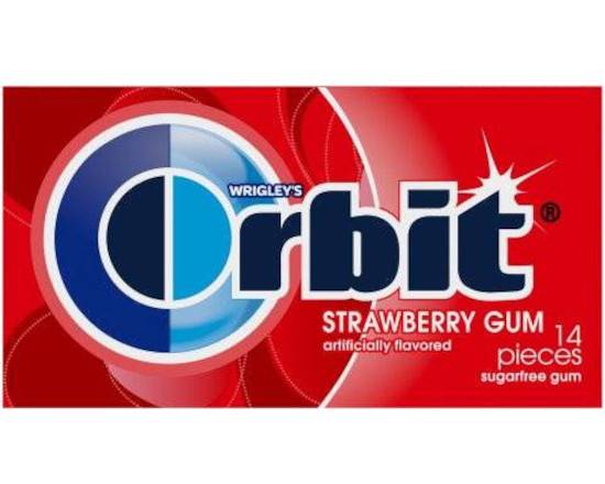 Wrigleys Orbit Strawberry Gum 14 Pcs
