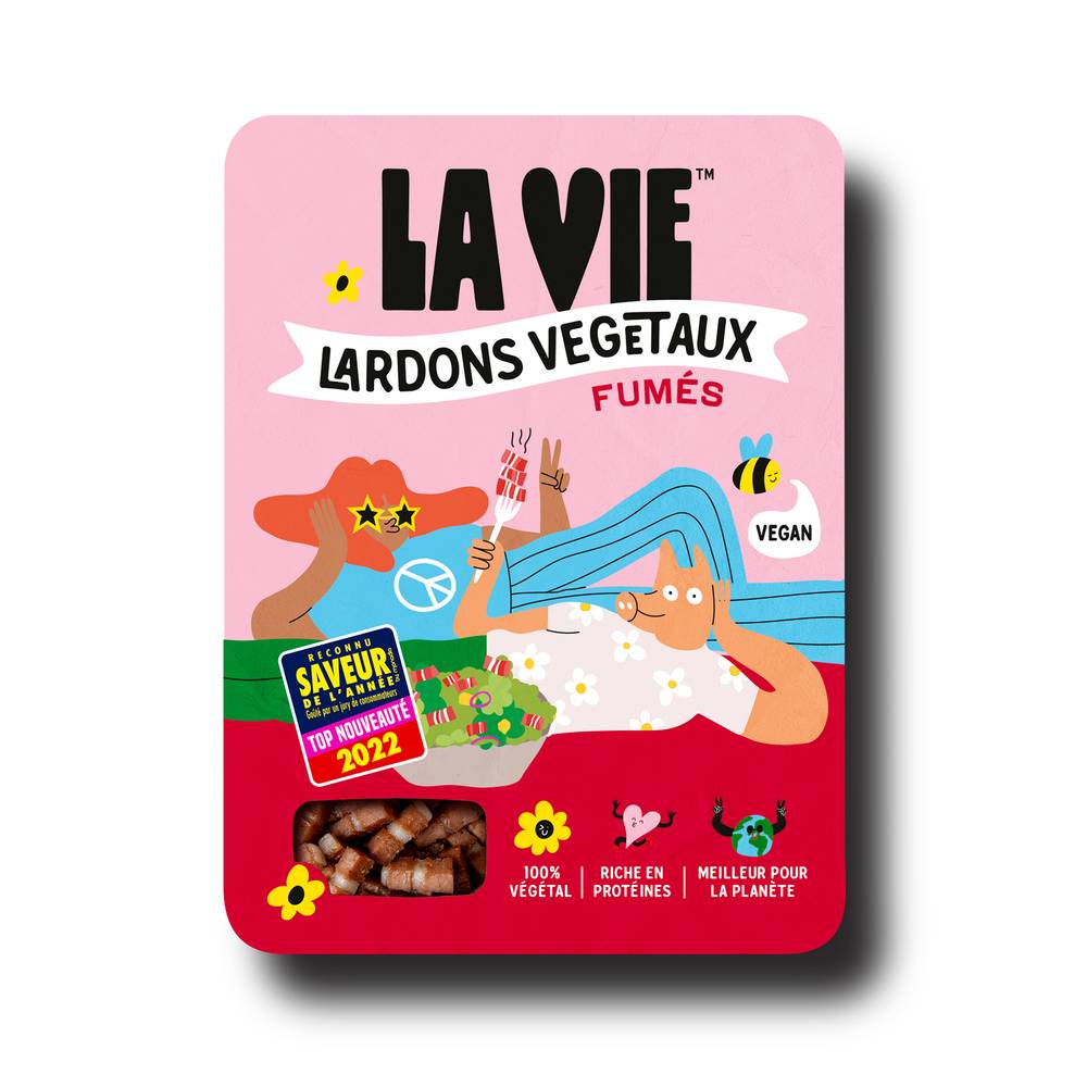 La Vie - Spécialité végétale lardons fumés