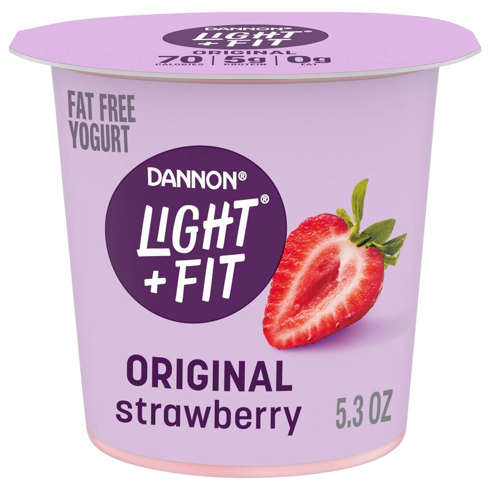 Light + Fit Sensational Strawberry Yogurt (5.3 oz)