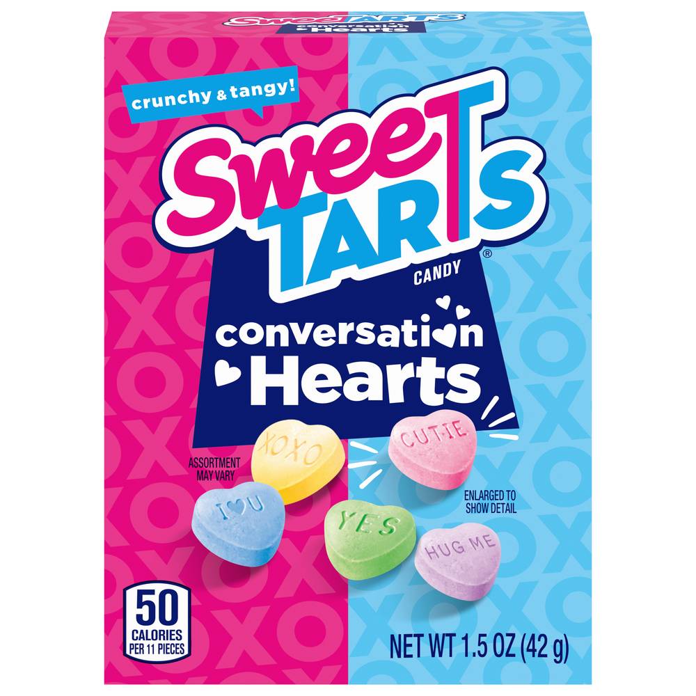 Sweet Tarts Conversation Hearts Candy (1.5 oz)