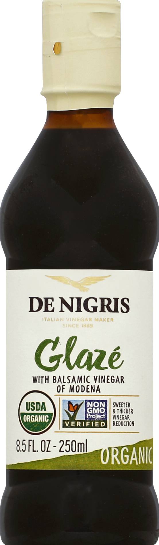 De Nigris Glaze With Balsamic Vinegar Of Modena (8.5 fl oz)