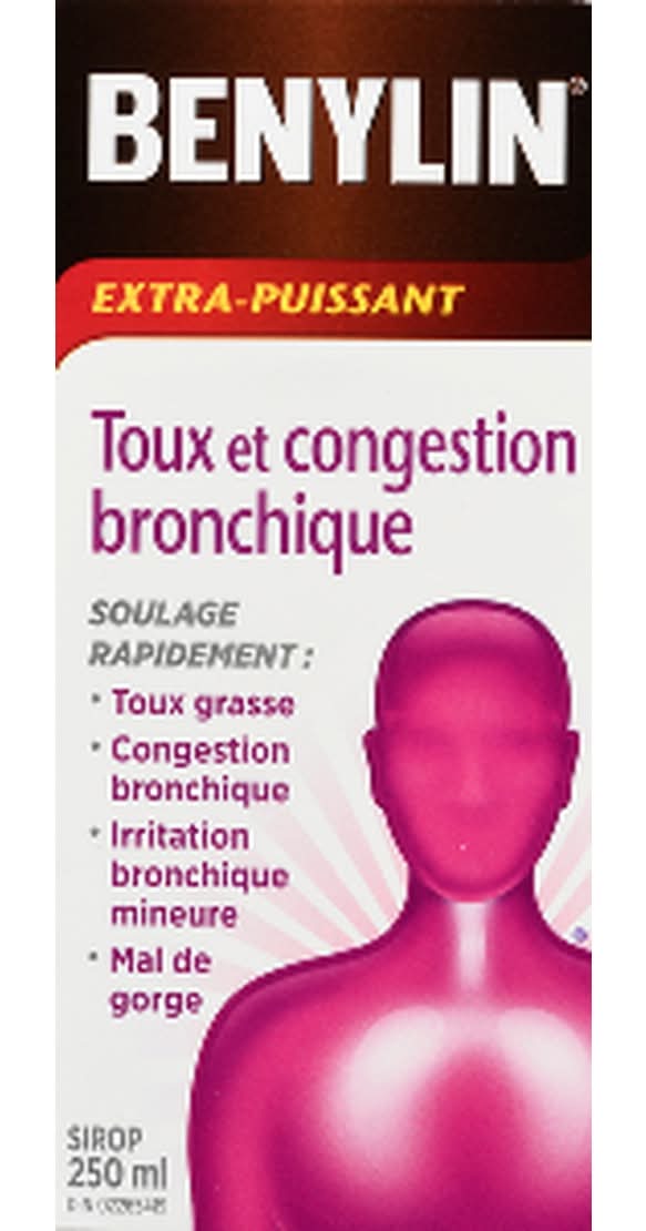 Benylin Extra Strength Cough and Chest Congestion Syrup (250 g)
