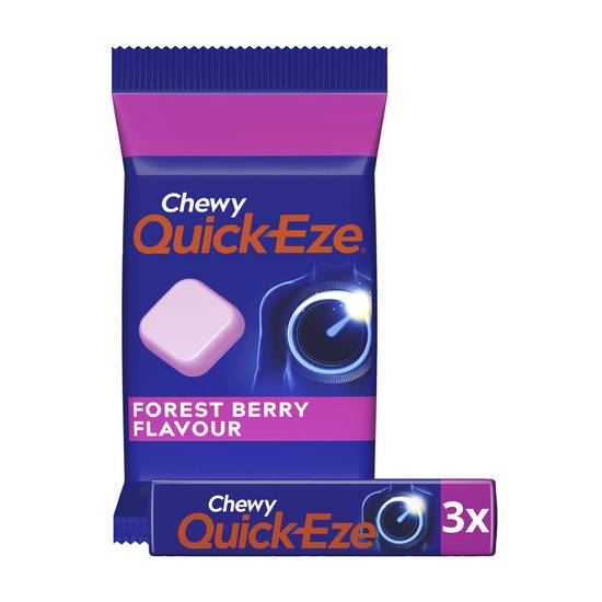 Quick Eze Chewy Fast Acting Heartburn And Indigestion Tablets 3pk