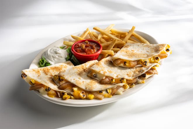 Fire Roasted Corn & Cheese Quesadilla