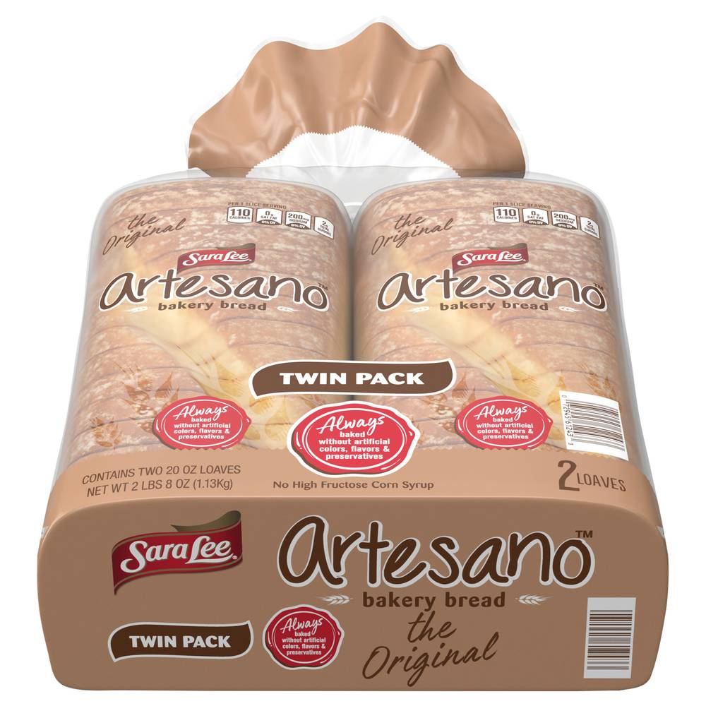 Sara Lee Artesano Style Bread Twin pack (2 x 20 oz)