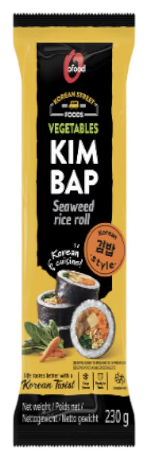 DS O'FOOD Vegetable Kimbap 230g