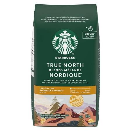 Starbucks café moulu mélange nordique (340 g) - true north blend ground coffee (340 g)