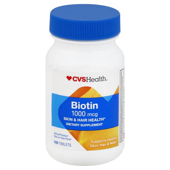 Cvs Health Biotin 1000 Mcg Skin & Hair Health