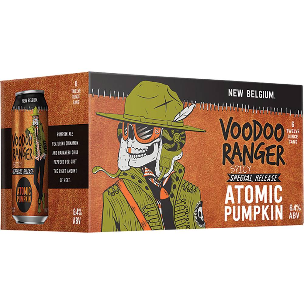 New Belgium Voodoo Atomic Pumpkin (6 ct, 12 fl oz)