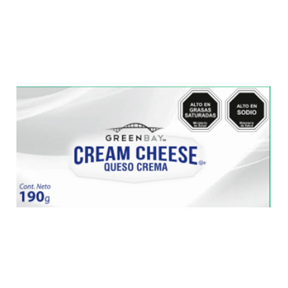 Greenbay queso cream cheese (190 g)