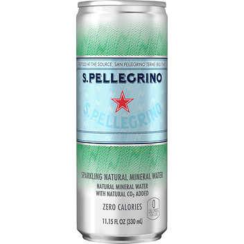 S. Pellegrino Sparkling Mineral Water Can