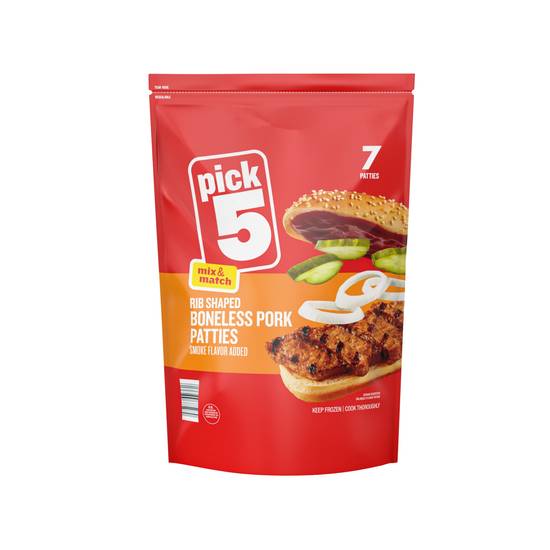 Pick 5 Boneless Pork Patties