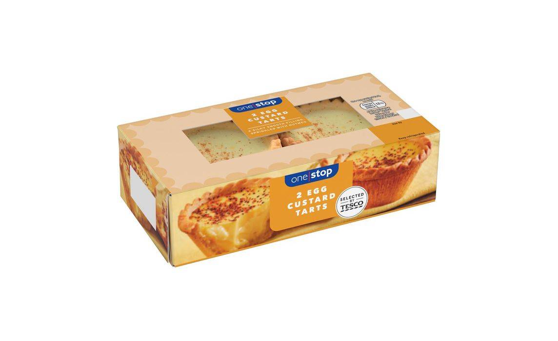 One Stop Egg Custard Tarts 2 pack (392961)