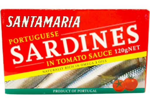 Santamaria Sardines In Tomato Sauce 120g