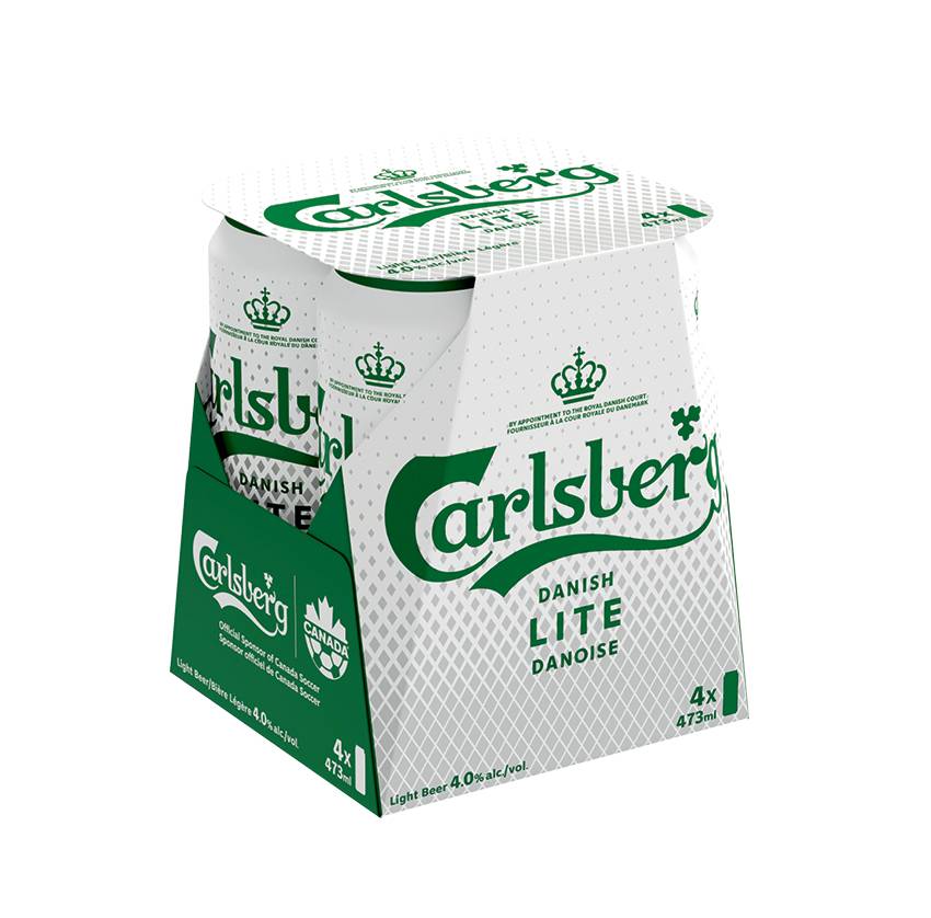Carlsberg Lite  (4 Cans, 473ml)