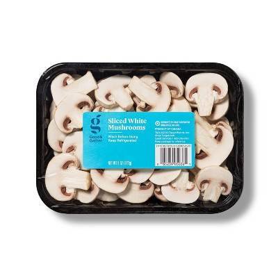 Good & Gather Sliced White Mushrooms (8 oz)