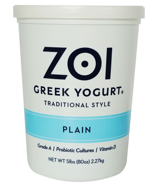 Zoi Greek Yogurt Plain (5 lbs)