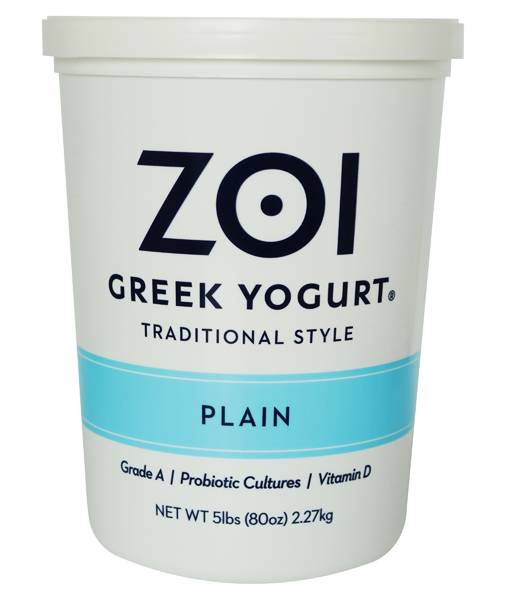 Zoi Greek Yogurt Plain (5 lbs)