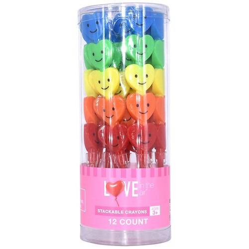Order LOVE in the air Valentine's Stackable Crayon - 12.0 ea food online from Walgreens store, Davenport on bringmethat.com