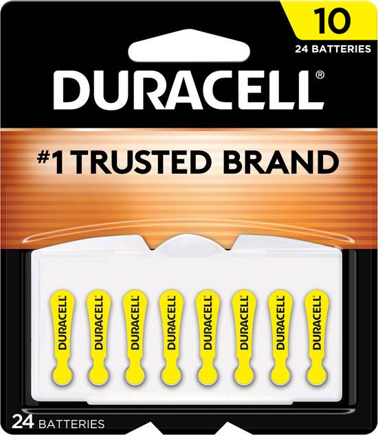 Duracell Hearing Aid Size 10 Batteries