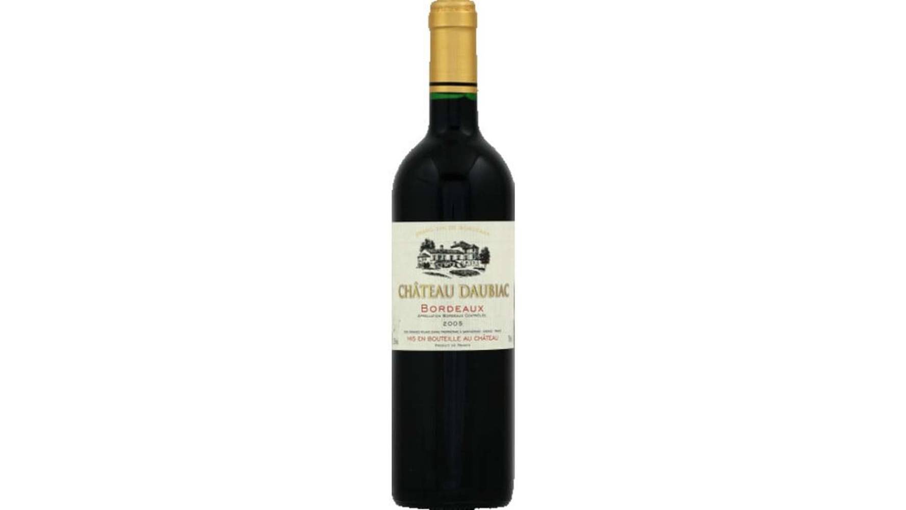 Château Daubiac - Vin rouge bordeaux aop (750ml)