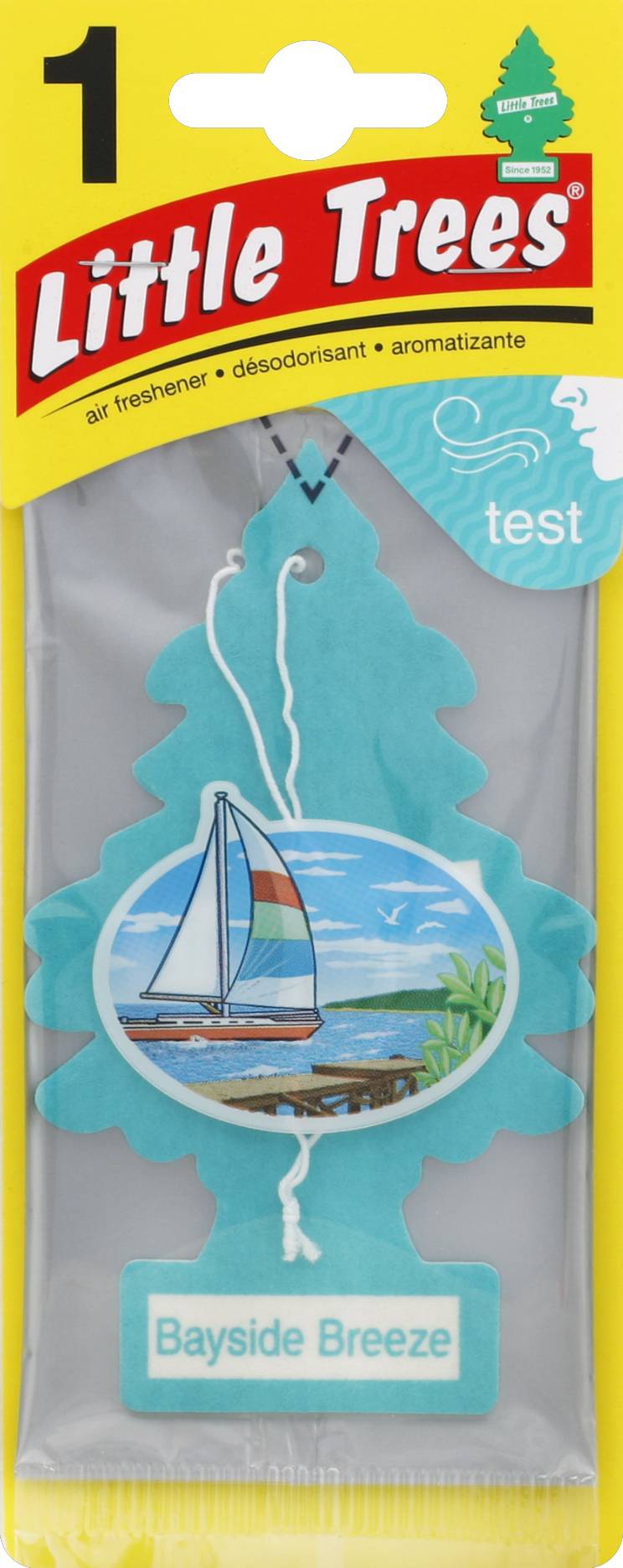 Little Trees Bayside Breeze Scent Car Air Freshener (0.3 oz)