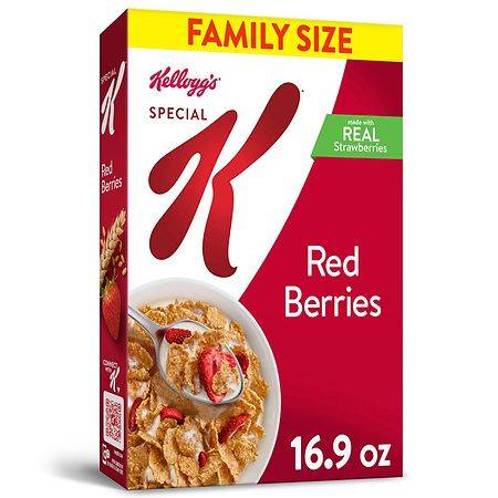 Special K Cold Breakfast Cereal With Real Strawberries, Red Berries (16.9 oz)