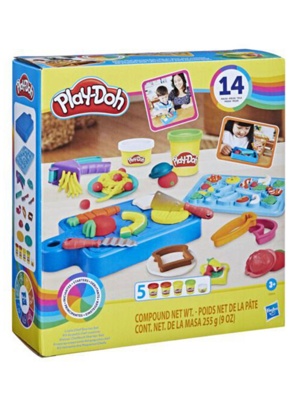 Play-doh primeras creaciones del pequeño chef