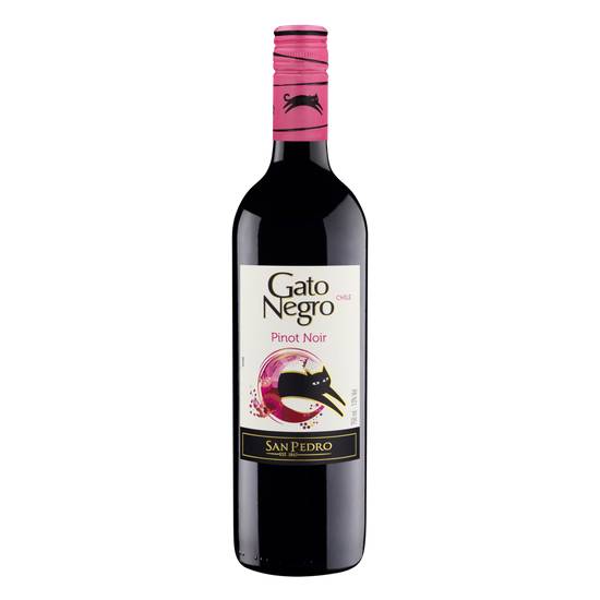 Viña san pedro vinho tinto seco chileno gato negro pinot noir (750 ml)
