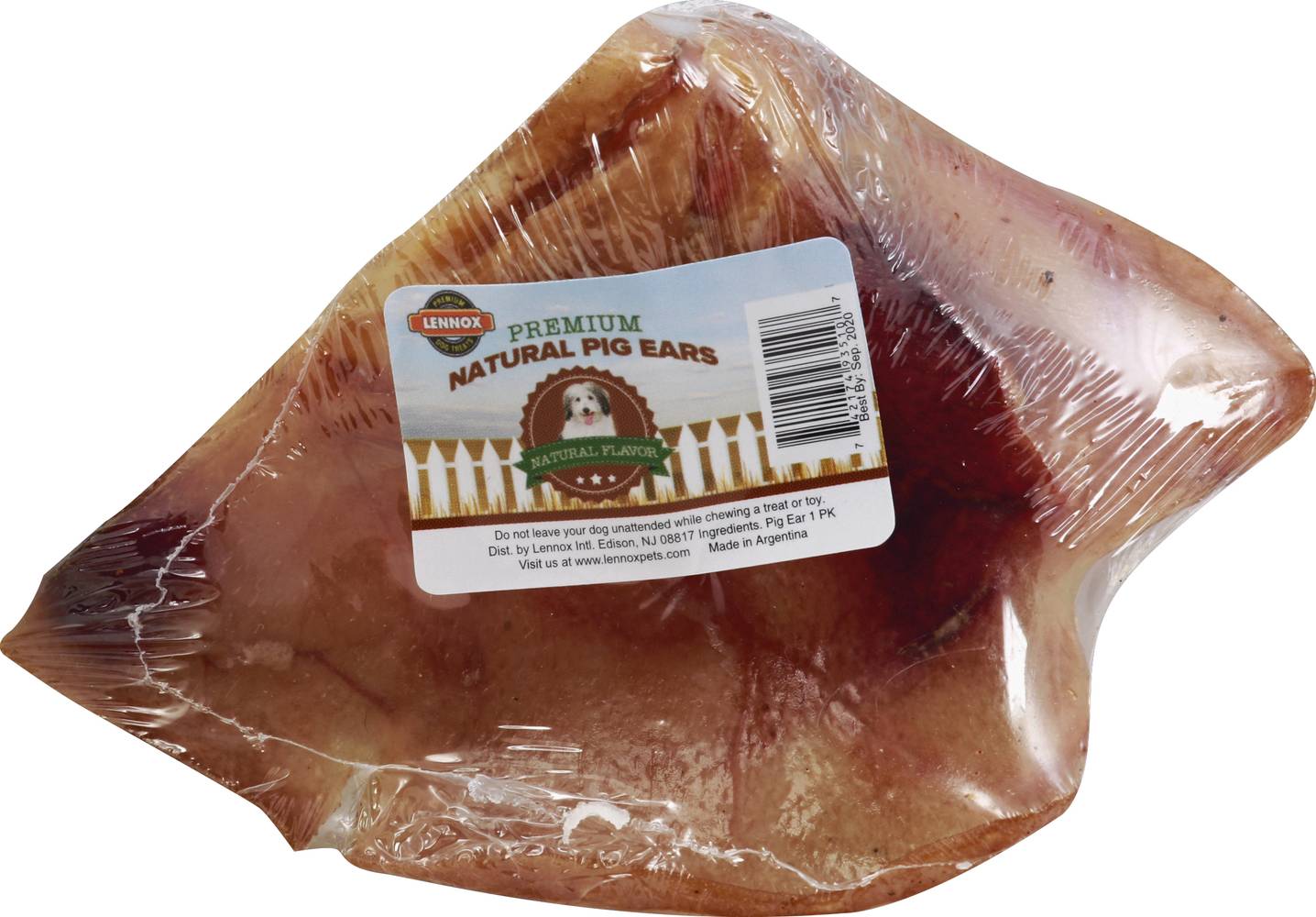 Lennox Natural Pig Ears (1.8 oz)